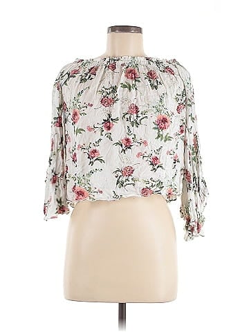Casting 3/4 Sleeve Blouse (view 1)