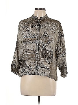 Chico's Design 3/4 Sleeve Button Down Shirt