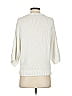 Worth New York 100% Cotton Color Block White Pullover Sweater Size S - photo 2