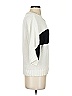 Worth New York 100% Cotton Color Block White Pullover Sweater Size S - photo 4