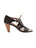 J. Shoes Brown Gray Heels Size 10 - photo 1