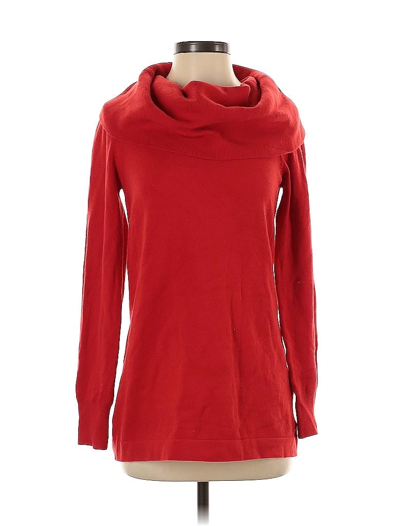Pre-owned French Connection Pullover Sweater In Red