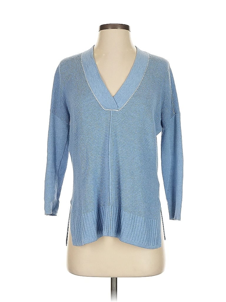 Pre-owned Lilla P Pullover Sweater In Blue