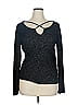 Ambiance Gray Long Sleeve Top Size 1X - photo 1