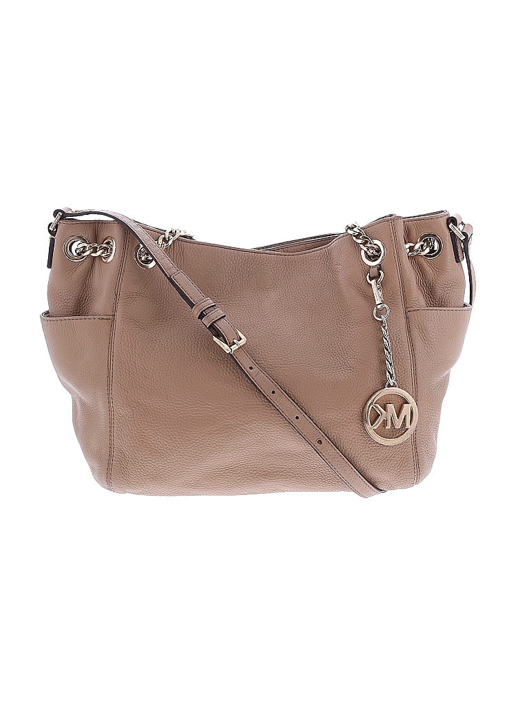 MICHAEL Michael Kors 100% Leather Tan Leather Satchel One size - photo 1