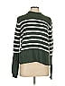 Carve Designs Stripes Green Pullover Sweater Size L - photo 1