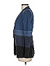 Akris Punto Color Block Blue Blazer Size 6 - photo 5