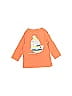 First Impressions 100% Cotton Orange 3/4 Sleeve T-Shirt Size 6-9 mo - photo 1