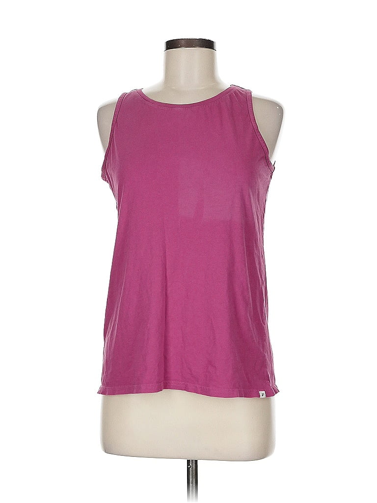 Pact 100% Organic Cotton Pink Sleeveless T-Shirt Size M - photo 1