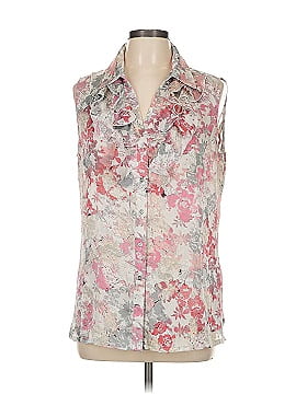 Tahari By Asl Sleeveless Blouse