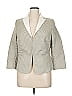 Akris Punto 100% Baumwolle Gray Blazer Size 14 - photo 1