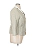 Akris Punto 100% Baumwolle Gray Blazer Size 14 - photo 3