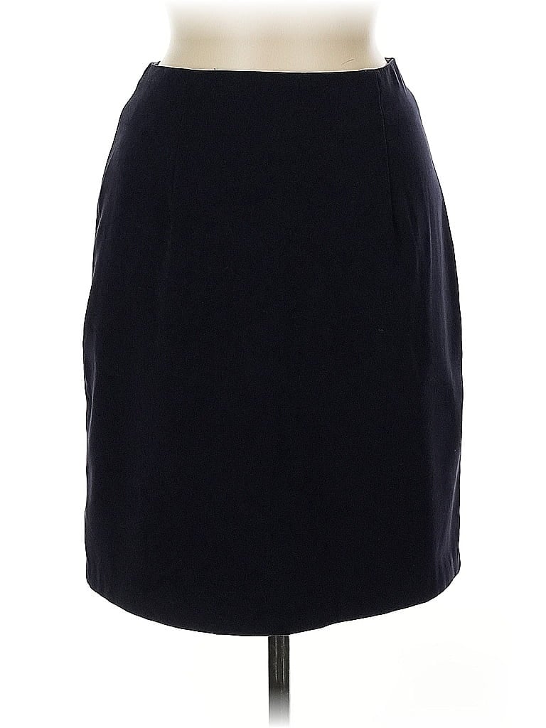 Pre-owned Unbranded Formal Skirt In Blue