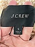 J.Crew 100% Polyester Ivory Coat Size S - photo 3