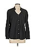 Jude Connally Black Long Sleeve Blouse Size L - photo 1