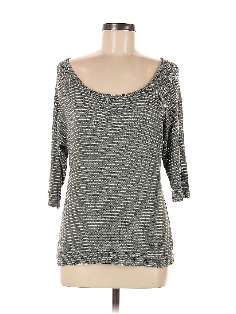 Haley K. Gray 3/4 Sleeve T-Shirt Size M - photo 1