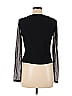 New York & Company Black Long Sleeve Top Size M - photo 2
