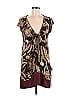Hale Bob 100% Silk Paisley Brown Casual Dress Size L - photo 1
