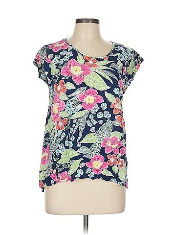 Ava Christine Short Sleeve Blouse (view 1)