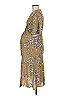 Hatch 100% Cupro Gold Casual Dress Size M - photo 5