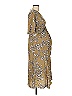 Hatch 100% Cupro Gold Casual Dress Size M - photo 4