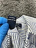 Lord & Taylor 100% Cotton Stripes Gray Short Sleeve Button-Down Shirt Size 5 - photo 4