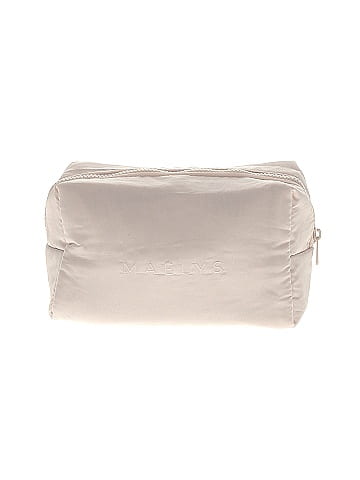 Assorted Brands Gray White Makeup Bag One size