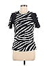 Tail Animal Print Black Short Sleeve T-Shirt Size M - photo 1