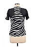Tail Animal Print Black Short Sleeve T-Shirt Size M - photo 2