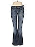 7 For All Mankind Hearts Blue Jeans Size 28 waist - photo 1