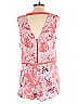 Free People 100% Rayon Paisley Pink Romper Size L - photo 2