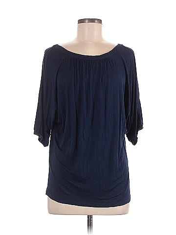 Velvet Short Sleeve Blouse (view 1)