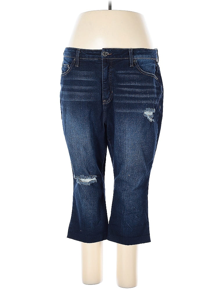 Terra & Sky Blue Jeans Size 18 - photo 1