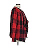CARMiN Plaid Red Blazer Size L - photo 4