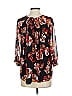 Madewell 100% Polyester Black 3/4 Sleeve Blouse Size XXS - photo 2