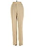 GUNEX Solid Tan Wool Pants Size 6 - photo 1