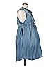 H&M Mama 100% Lyocell Blue Casual Dress Size XL - photo 4
