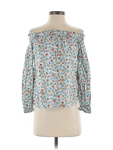 Liberty Art Fabrics for J.Crew 3/4 Sleeve Blouse (view 1)