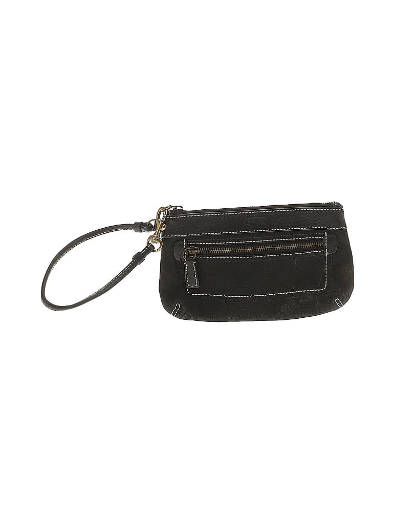 Coach Black Wristlet One size - photo 1
