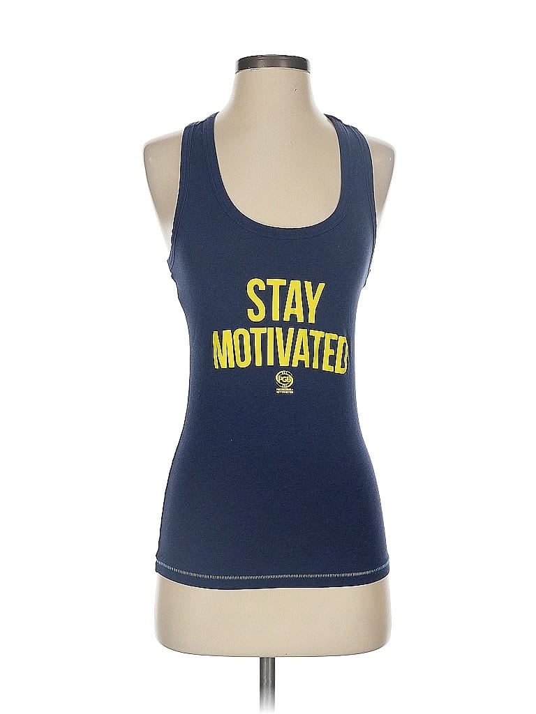 Pre-owned Assorted Brands Active Tank Top In Blue