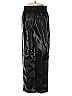 H&M 100% Polyester Black Faux Leather Pants Size 4 - photo 1