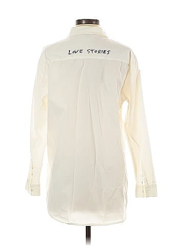 LOVE Stories Long Sleeve Button-Down Shirt (view 2)