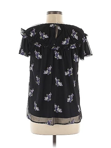 MICHAEL Michael Kors Short Sleeve Blouse (view 2)