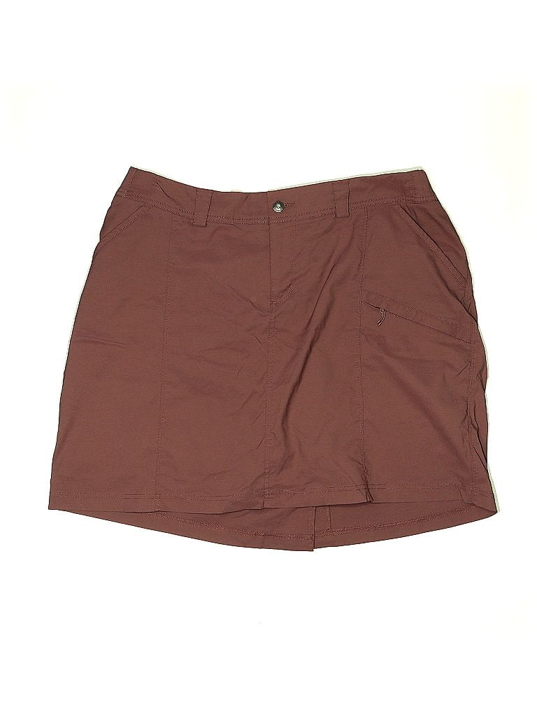 Duluth Trading Co. Brown Skort Size 18 - photo 1