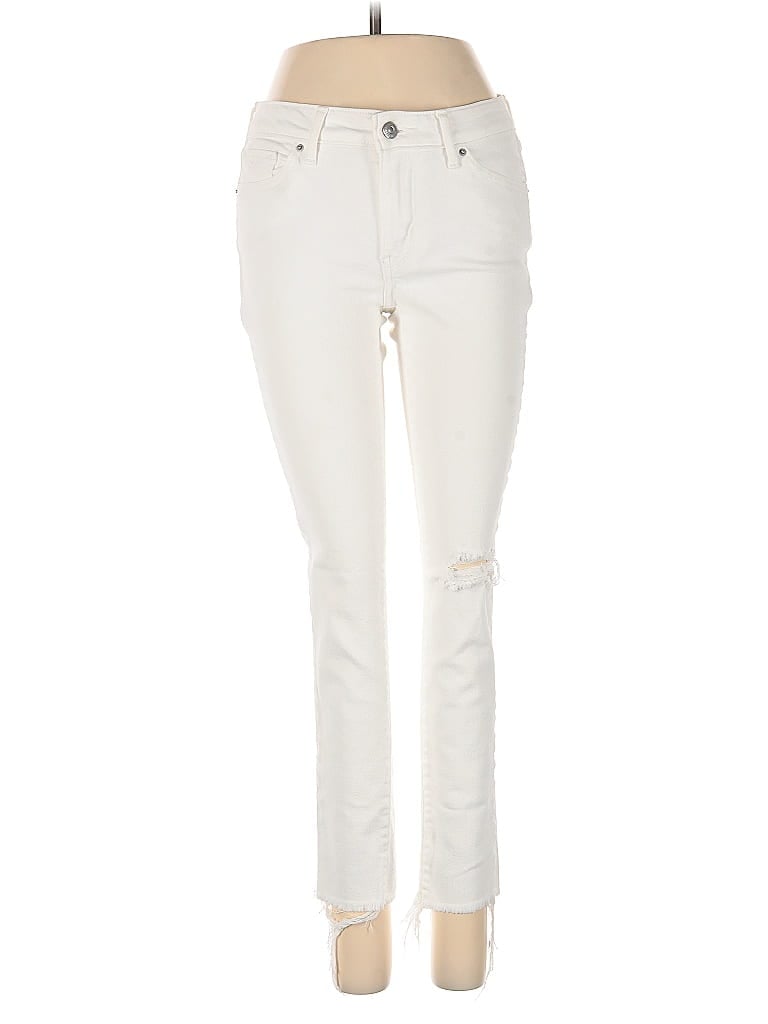 Pre-owned Levi's Jeans In White