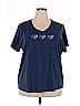 Life Is Good 100% Cotton Hearts Blue Short Sleeve T-Shirt Size 3X - photo 1