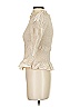 Stockholm Atelier X Other Stories 100% Other Ivory 3/4 Sleeve Blouse Size 4 - photo 5