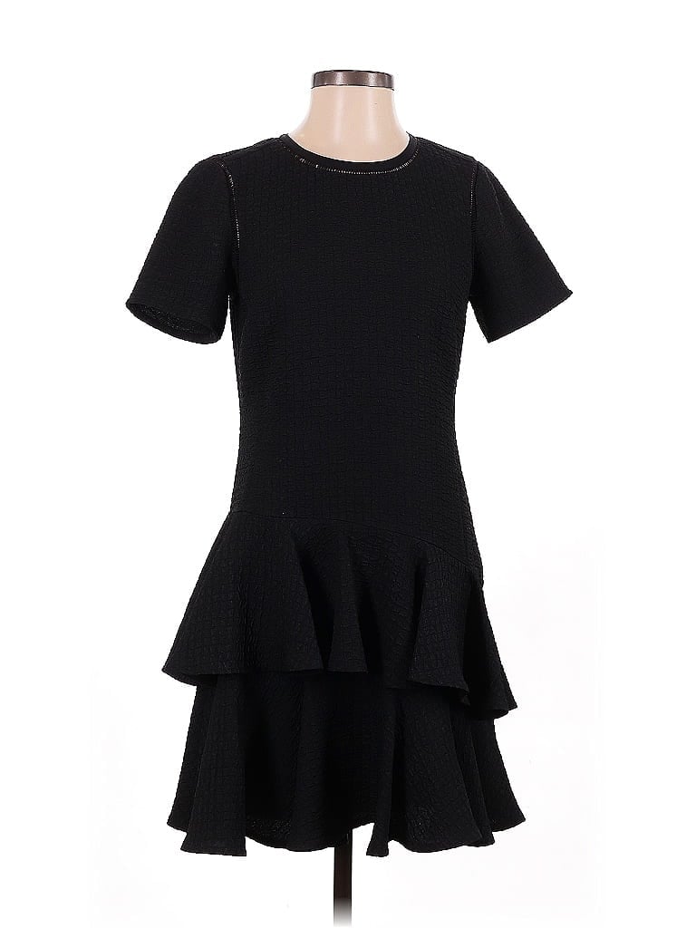 Pre-owned Rebecca Taylor Cocktail Dress In Black