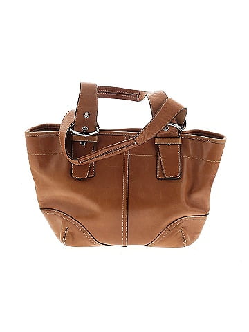 Coach Factory Leather Satchel (view 1)