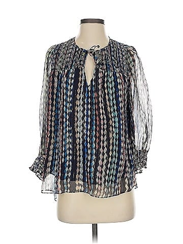 Shoshanna 3/4 Sleeve Silk Top (view 1)